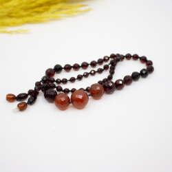 Vintage Bakelit Kette Koenigsberger Schliff