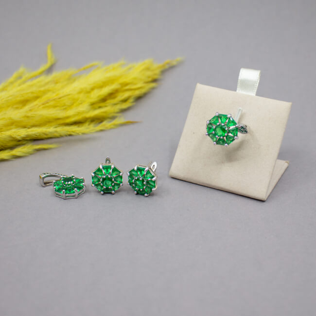 VONSSY weissglod beschichtet Set