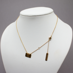 Liebeskind Berlin Edelstahl Halskette vergoldet