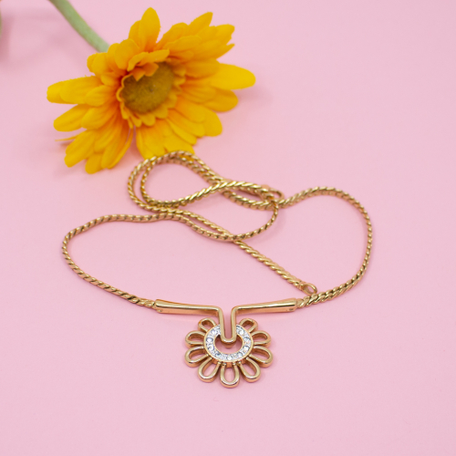 Pierre Lang goldener Kette 'Sonne'