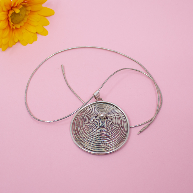 Art Deco Anhänger Toni Riik 935 Silber, 925er Kette Bild 1 Toni Riik Anhänger 935er Silber + 925er Kette